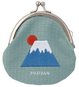 【6月下旬入荷予定】刺繍ｶﾞﾏｸﾞﾁ  富士山