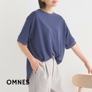 T-shirt Round-hem Bear Waffle S/S