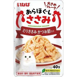 ［いなばペットフード］いなば あらほぐし とりささみ＆かつお節入り 40g