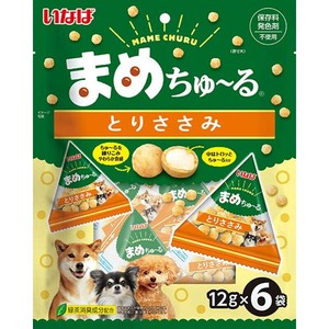 ［いなばペットフード］いなば まめちゅ〜る とりささみ 12g×6袋