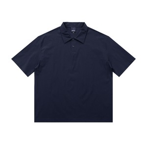 ネイビー 半袖ポロシャツ S-XXL ネイビー PL1231