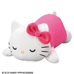 サンリオ ハローキティ スリープキティ ダイカットクッション　ぬいぐるみ　インテリア