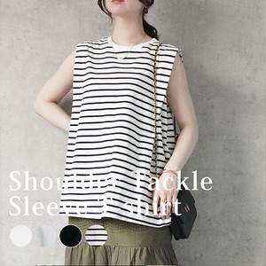 T-shirt Tuck Sleeves T-Shirt Sleeveless