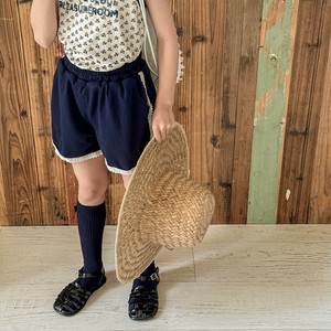 韓国スタイル パンツ 2色6サイズ 半ズボン ショートパンツ レース 夏