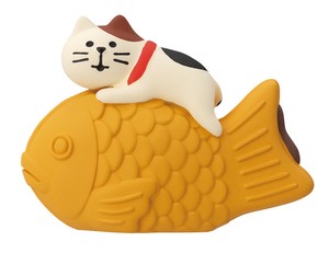 【6月下旬入荷予定】日本旅行マグネット  たい焼き猫