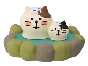 【6月下旬入荷予定】温泉親子猫