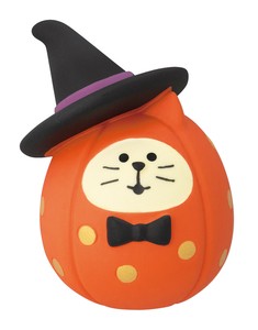 【9月上旬入荷予定】ハロウィン猫だるま パーティかぼちゃ