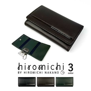 【全3色】 hiromichi nakano ヒロミチ・ナカノ ソフト リアルレザー キーケース 鍵入れ（6hn756）
