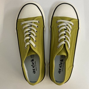 【現品50％オフ】SHS008s-yg-23.5 キャンバスシューズ オールシーズン カジュアル ローカット