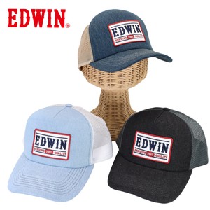 【2025新作】エドウイン （EDWIN） デニムメッシュキャップ オールシーズン
