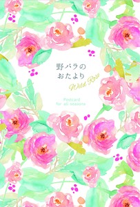 はがき箋　野バラのおたより