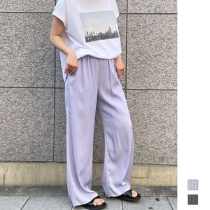 Full-Length Pant Stripe Wide Pants