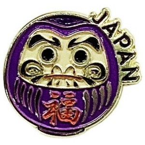 Brooch Daruma Pin Badge