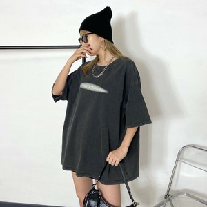 T 恤/上衣 短袖 宽松T-Shirt 立即发货 长衫