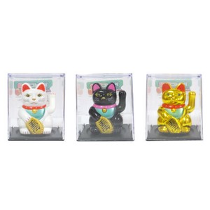 ソーラーミニ招き猫 千万両（各色）