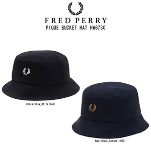 FRED PERRY(フレッドペリー)バケットハット 帽子 小物 アクセサリー コットンピケ HW6730
