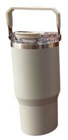 ensemble ストロー付2WAYタンブラー 900ml グレー