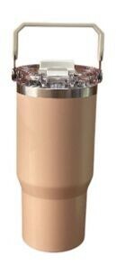 ensemble ストロー付2WAYタンブラー 900ml ピンク