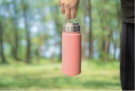 ensemble ステンレス　ボトル 500ml オレンジ