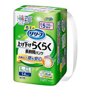 リリーフ　パンツタイプ　上げ下げらくらく長時間パンツ　5回分　L−LL 14枚