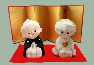 Banko ware Figurine Small Made in Japan