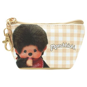 Pouch Monchhichi Check Triangle Mini Pouche