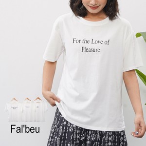 【新作】ロゴTシャツ　カットソー　コットン　綿100　3柄展開