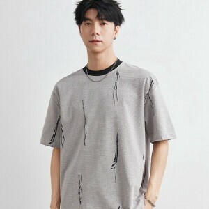 P21082トップスファッション 半袖 カジュアル 韓国風 Tシャツ メンズ 男 2025春夏新作