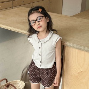 Kids' Sleeveless Shirt/Blouse Summer 2-colors