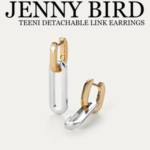 【JENNY BIRD】フープピアス　2WAY　TEENI DETACHABLE LINK EARRINGS