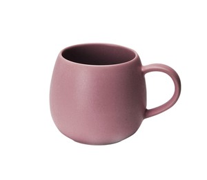 ぽってりカフェ　マグカップ1P　ワインレッド
