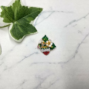 Brooch Flower Strawberry Flowers Brooch