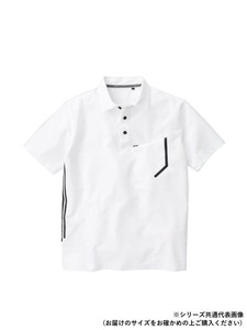 桑和 7245-51 半袖ポロシャツ LLサイズ ホワイト(0)