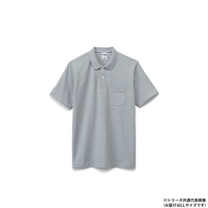 ボンマックス MS3116 2WAYカラーポロシャツ モクグレー (2) サイズ:LL LIFEMAX