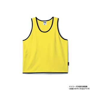 ボンマックス MK7105 ビブス(ポリジン加工) イエロー (10) サイズ:JRF LIFEMAX