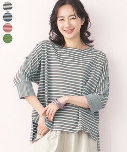 T-shirt Dolman Sleeve Switching Cut-and-sew 7/10 length [2025 NEW]