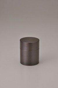 2025年新作■【茶器/茶筒】銅製茶筒茶さじ付（木箱入）