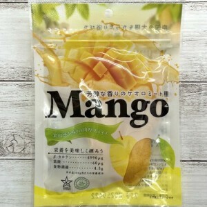 ソフトドライマンゴー60g　ハラール認証、着色料不使用