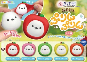 【カプセルトイ】▲ふくふくシマエナガお着替えぷりんぷりん