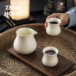 陶磁器 ハンドプレス コーヒーカップ カップポットセット 出品カップ