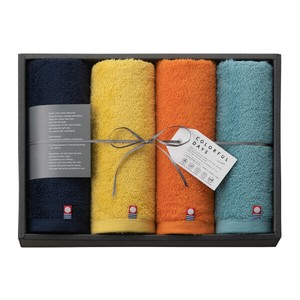 COLORFUL DAYS （カラフルデイズ）　フェイスタオル4枚セット　CL2540　日本製