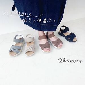 BC COMPANY(ビーシーカンパニー) 甲ゴムふかふかサンダル 221910