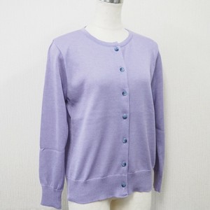 【値下げ】日本製 12G 天竺 ラウンドネック カーディガン  07118