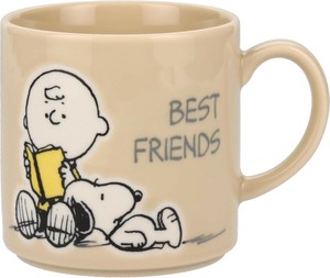 PEANUTS (ピーナッツ)  BEST FRIENDS マグカップ 約350ml SN453-11 山加商店