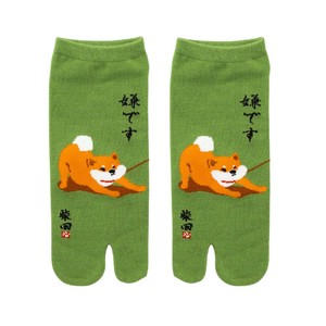 【しばたさん】イヤイヤシバタサン　足袋ソックス　タビソックス(S/M)