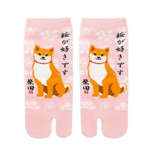 【しばたさん】サクラダシバタ　足袋ソックス　タビソックス(S/M)