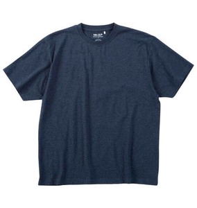 MC.S.P ビッグサイズ オーガニックコットンクルーネック半袖Tシャツ