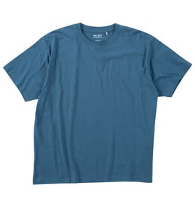 MC.S.P ビッグサイズ オーガニックコットンクルーネック半袖Tシャツ