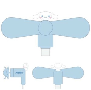 サンリオキャラクターズ コネクタ付き ミニクールファン(USB Type-C) シナモロール SANG-539CN
