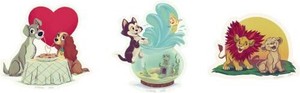 ディズニー、ディズニー・ピクサーキャラクター モバイルステッカー クラシックキャラクター/ナチュラル